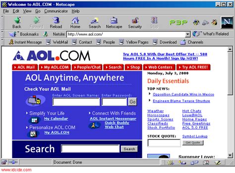 netscape aol